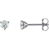 14K White Gold 1/3 CTW Natural Diamond Stud Earrings