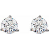 14K White Gold 1/3 CTW Natural Diamond Stud Earrings